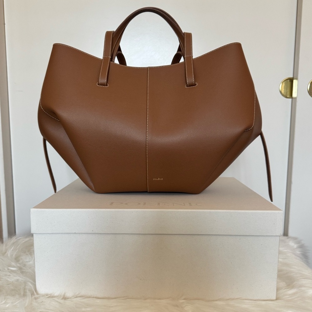 Polene Cyme Textured Camel - Large (not the mini)